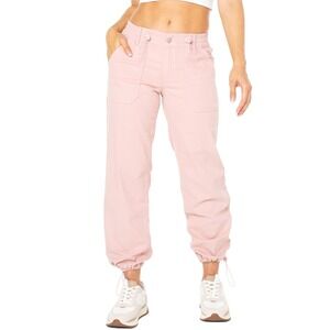 Celebrity Pink Womens Juniors Cargo Pants Size XXL Pink Jogger Mid Rise Pockets